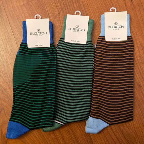 SOLD NWT Bugatchi Men’s Dress Socks - Assorted - Picture 2 of 4